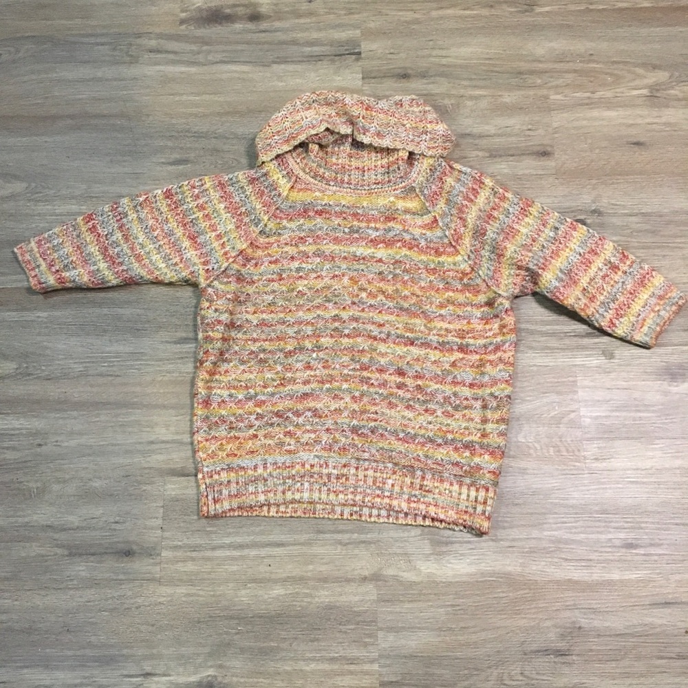 Forever 21 Multicolor Cowl Neck Sweater